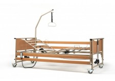 Powiększ zdjęcie  Łóżka rehabilitacyjno- ortopedyczne sterowane pilotem.  To profesjonalne lóżka będące dobrym, wygodnym i bezpiecznym rozwiązaniem  dla chorych i ich opiekunów. Łóżka są elektrycznie sterowane, co pozwala na ułożenie pacjenta w dowolnej pozycji bez w
