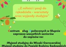 Przejdź do - Atrakcje dla seniorów z terenu gminy Słupno